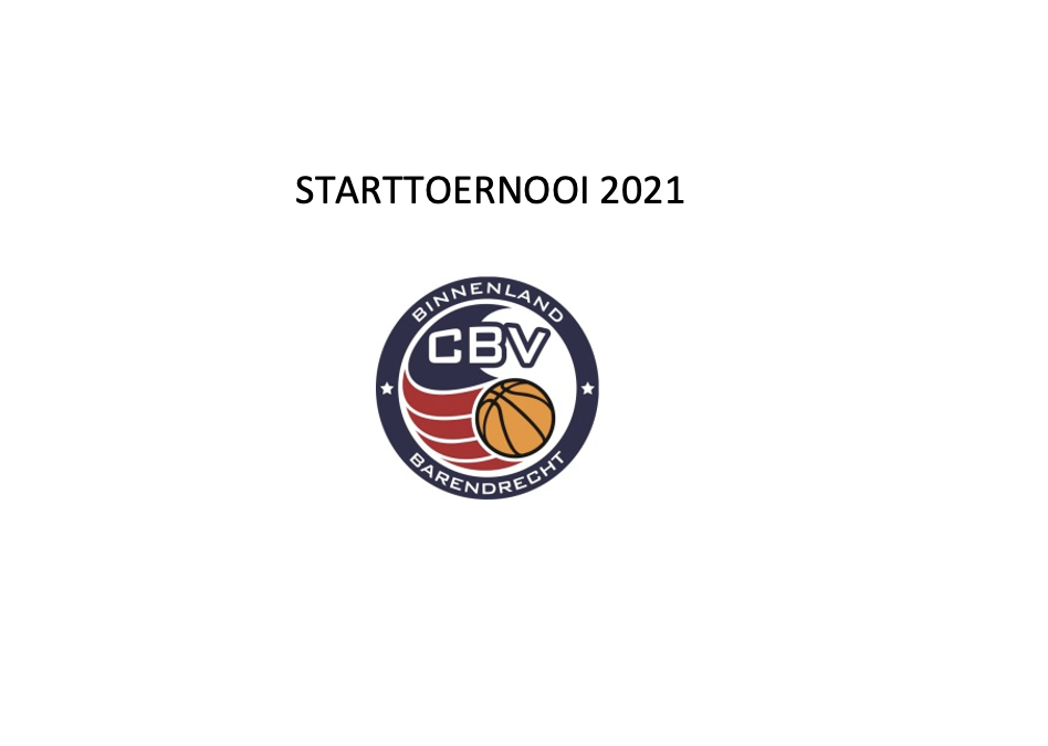 Starttoernooi 2021 op 28 augustus